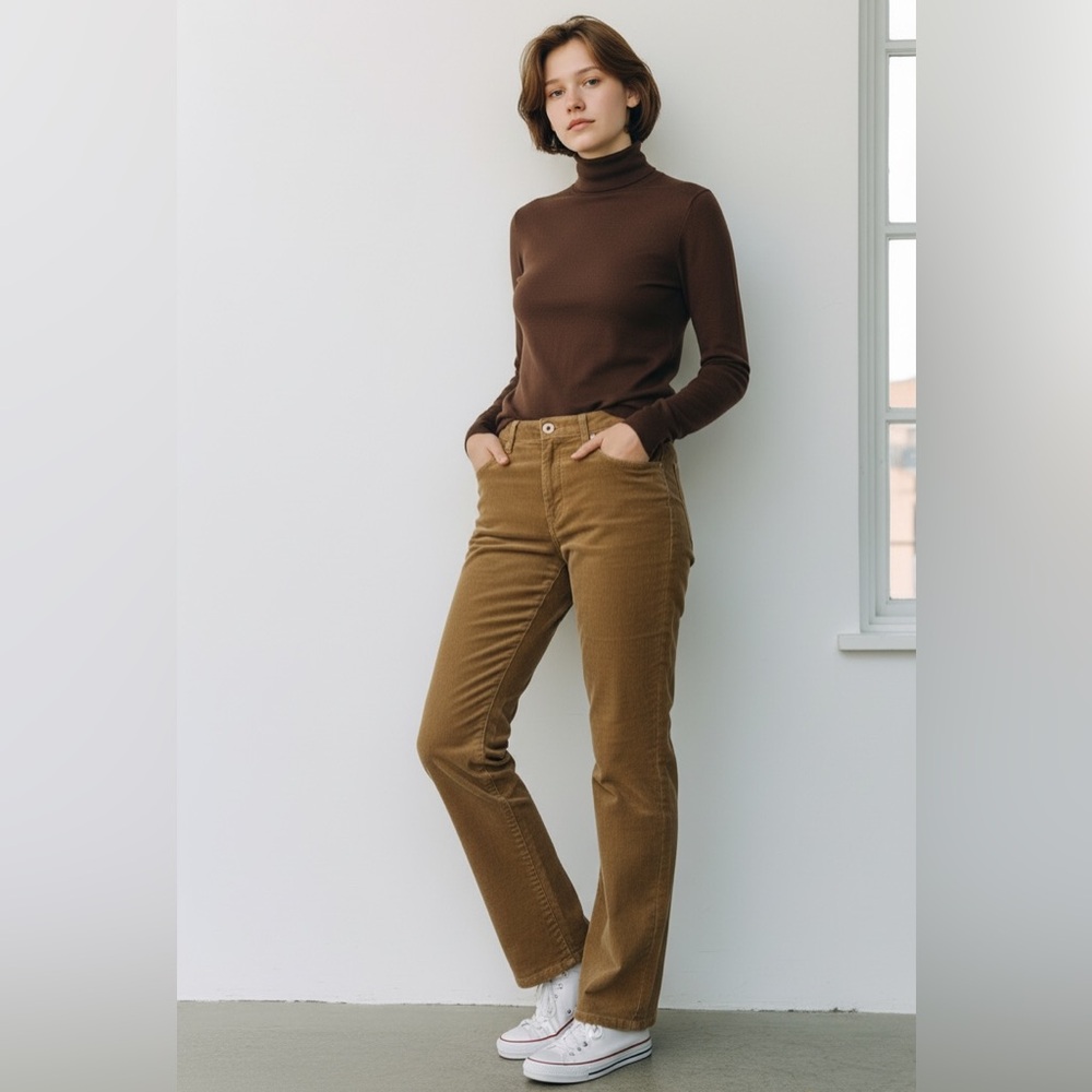 Banana Republic Camel Brown Corduroy Pants